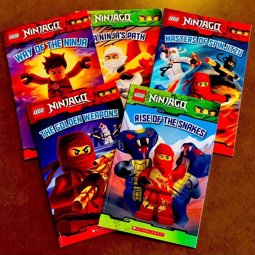 Scholastic LEGO Ninjago Book Lot 📚